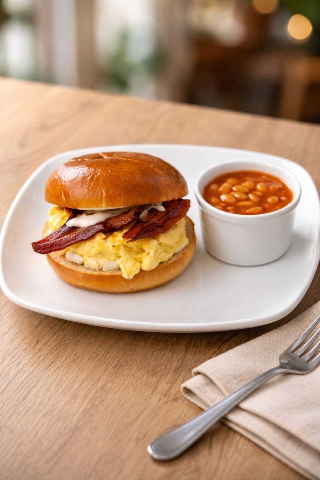 Bacon Brioche