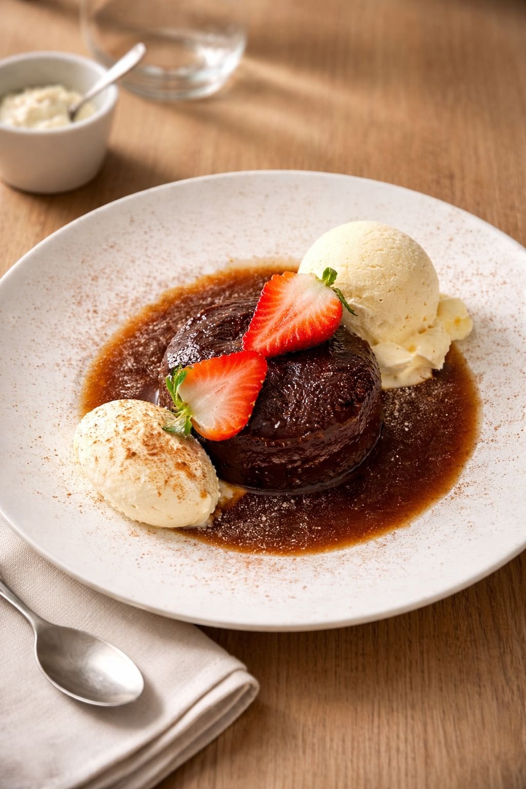 Sticky toffee pudding